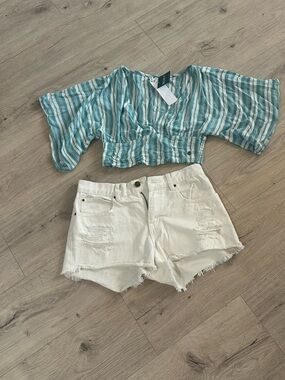 Crop Top and shorts set
